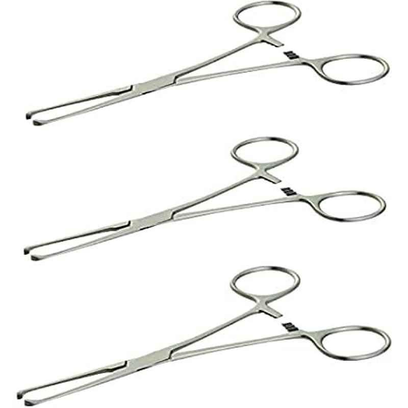 HIT CLASSIC 3 Pcs 6 inch Stainless Steel Alice Tissue Forceps Set