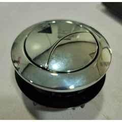 Plantex Flush Push Button/58mm Round Dual Push Button for Flush Tank/Water-Saving Technology Chrome