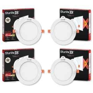Sturlite Eco LYF 15W 1200lm Cool White 3 in 1 Round LED Downlight (Pack of 4)