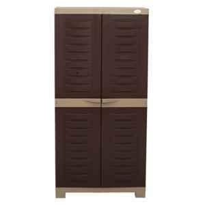 Supreme Fusion SR 02 Globus Brown & Dark Beige Medium Size Cupboard