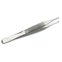 Forgesy 5 inch Stainless Steel Silver Straight Adson Dissecting Clamp