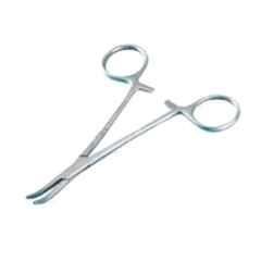 Forgesy 9 inch Stainless Steel Silver Counterfeiting Mosquito Arterial Curved Clamp, FORGESY269