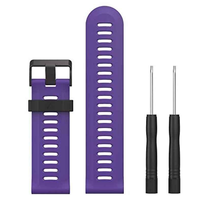 Rubik 145-210mm Silicone Purple Replacement Watch Band
