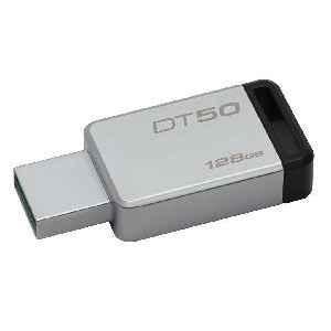 Kingston 128GB Metal Usb 3.1 Dt50 Pen Drive Pen Drive