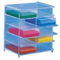 Tarsons Acrylic 10 Places Revisible Rack, 241120