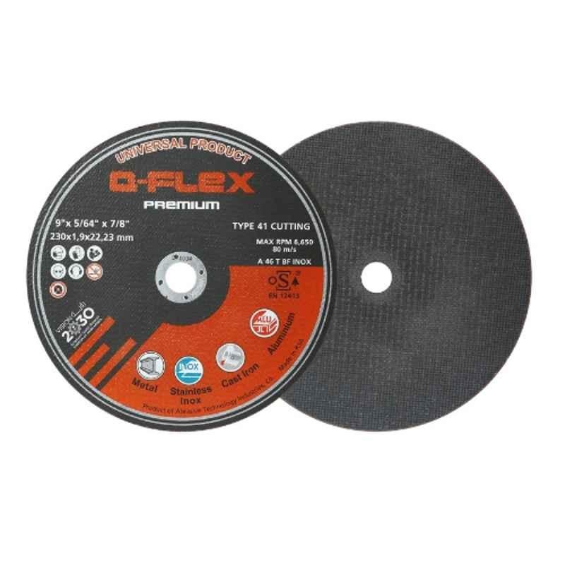 Q-Flex 230x1.9x22.23mm Inox Universal Cutting Disc, BBL