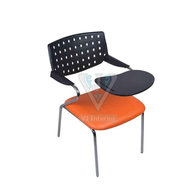VJ Interior Black & Orange The Alumnos Writing Chair, VJ-0024