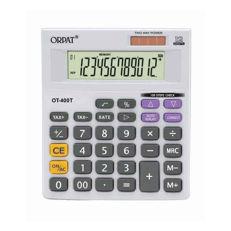 Orpat OT-400T Check & Correct Calculator, (Pack Of 5)