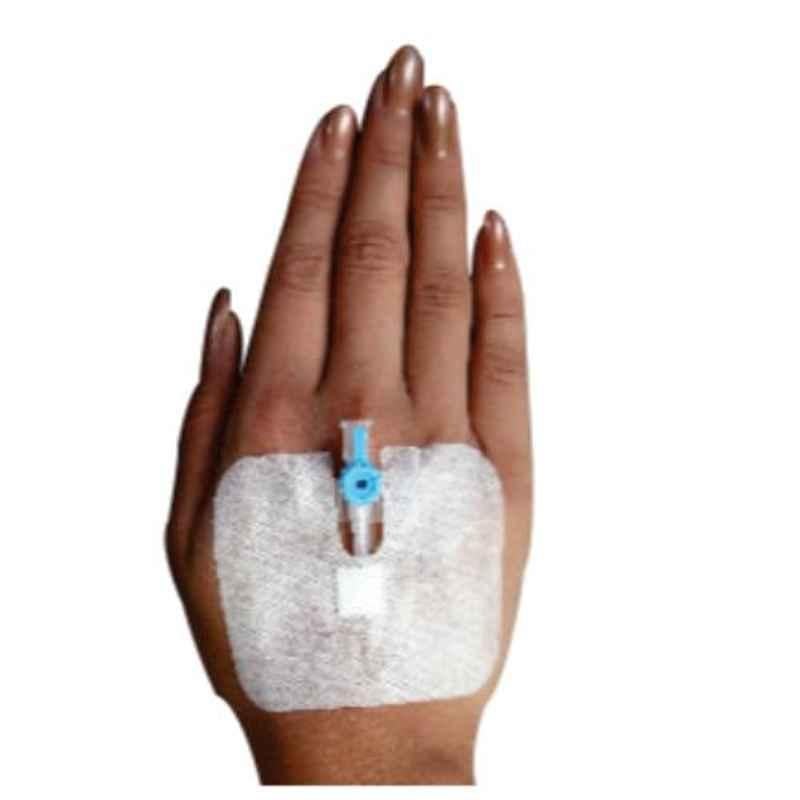 Surgiwear 7x7cm Non Woven IV Dressing Swimproof for Wound Dressings, IVDSP (Pack of 10)