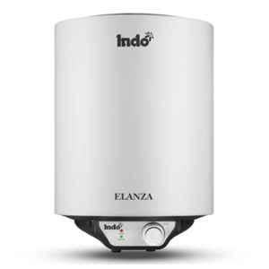 Indo Elanza 2000W 25 Litre 5 Star Grey Storage Geyser with Copper Heating Element, Elanza-25