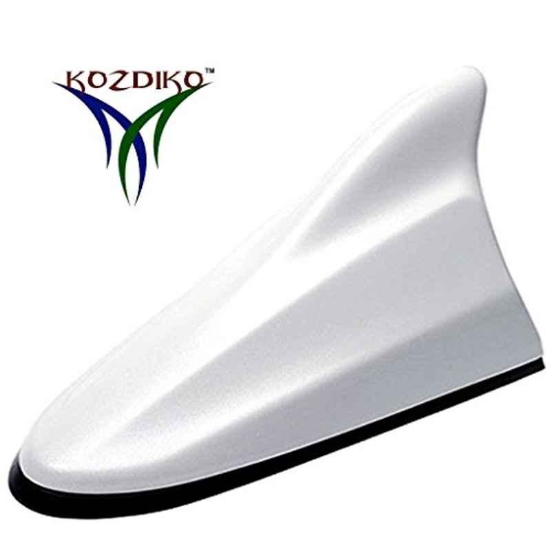 Kozdiko White Shark Fin Signal Receiver Antenna for Renault Scala, KOZ-55438