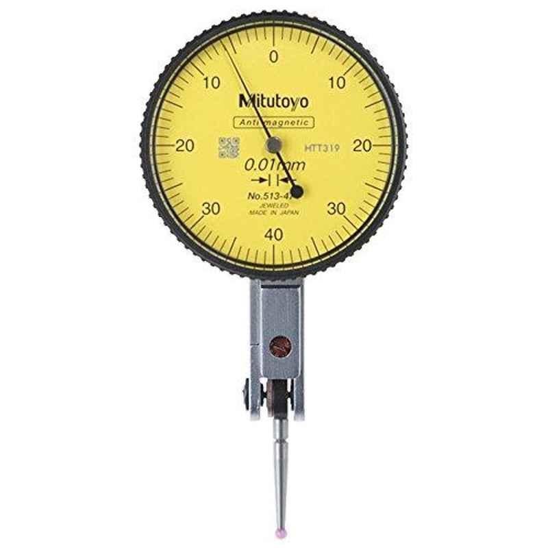 Mitutoyo 0-0.8mm Horizontal Type Basic Set Dial Test Indicator, 513-474E