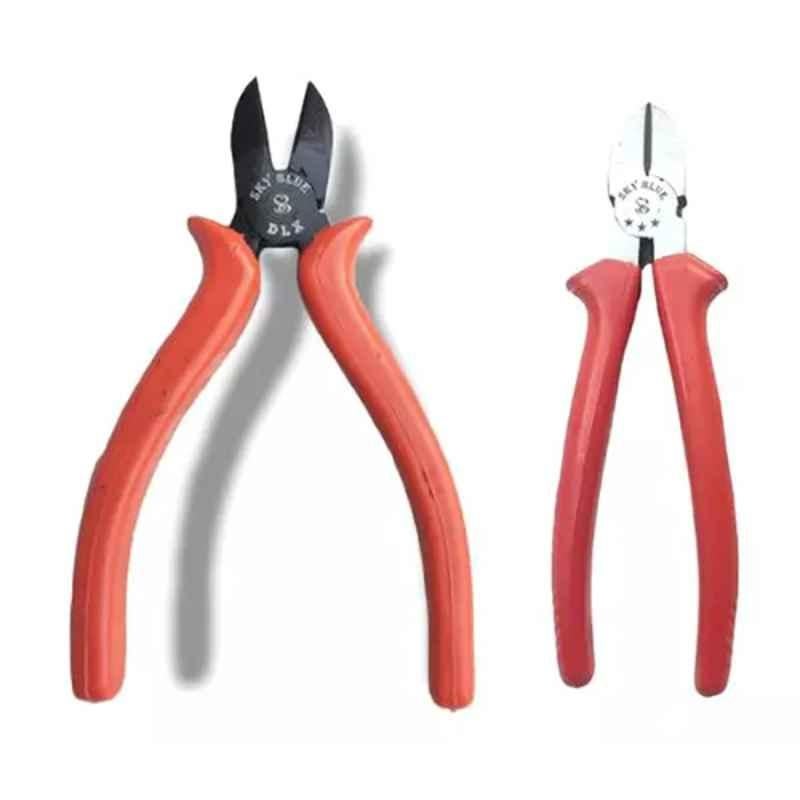 Sky Blue 2 Pcs 7.8 inch Diagonal Plier Combo, SBE_PLIER_COMBOS_COMBO_744