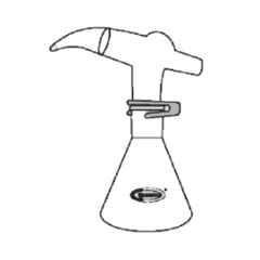 Glassco 29/32 Boro 3.3 Glass Claisen Heads Adapter, 029.202.05 (Pack of 2)