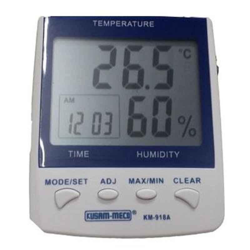 Kusam Meco KM 918A Digital Hygro Thermometer With Clock Alarm Function