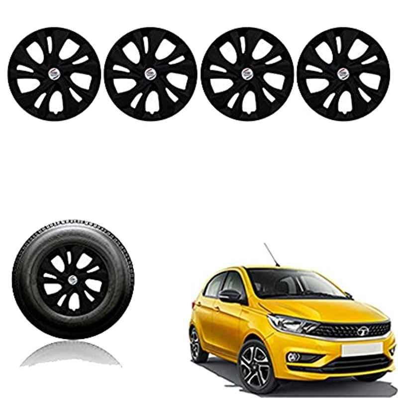 Auto Pearl 14 inch ABS Black Car Wheel Cover for Tiago 2020 A�XT/XZ