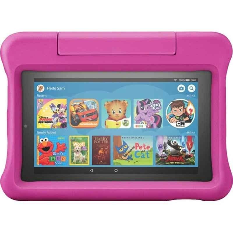 Amazon B07H8ZCSL9 7 inch 1/16GB Fire OS Pink 7 Kids Edition Tablet with Kid-Proof Case