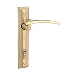 Bonus Olive1-8inch 75mm Brush Brass Bathroom Mortice Lock Set