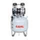 Gahl GA1100-60L-D 1.5HP White Dental Oil Free Air Compressor with Electromagnetic Valve & AFR 1