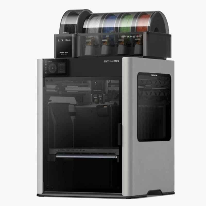Bambu Lab H2D-Combo 10W 3D Printer with AMS, TIF3P0419, Build Volume: 350x320x325 mm3