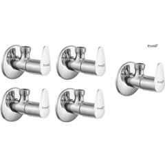 Prestige Jazz Stainless Steel Chrome Finish Angel Valve (Pack of 5)