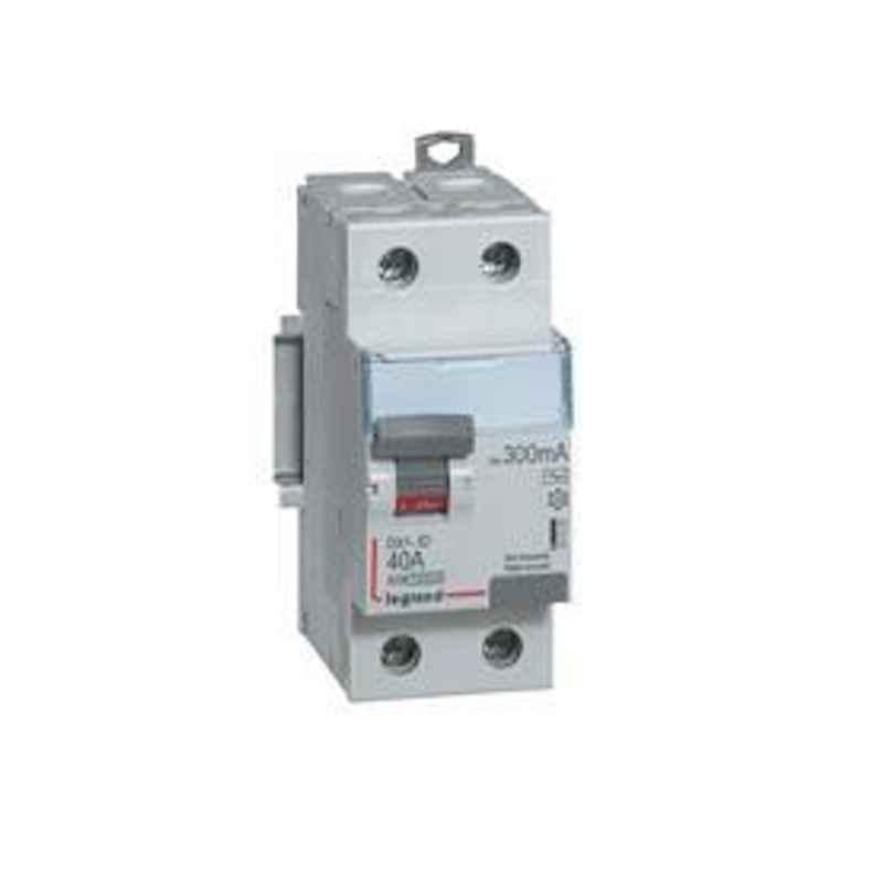 Legrand DX³ 2 Pole 40 A Residual Current Circuit Breaker 240V 4118 62