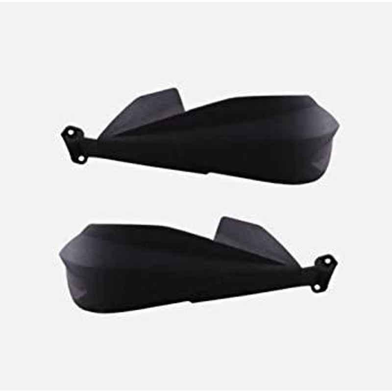 AOW Unbreakable And Flexible Handlebar Hand Guard Universal For All Bikes (Matt Black)