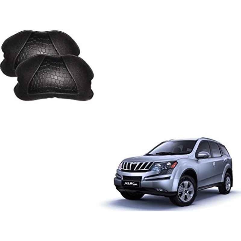 Kozdiko 2 Pcs Memory Foam Black Neck Rest Cushion Pillow Set for Mahindra Logan