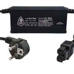 Tunwal 67.2V 6A Metal Body EV Charger for Lithium Ion Battery
