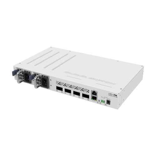 Mikrotik 64MB Four Gigabit QSFP28 Ports Switch, CRS504-4XQ-IN