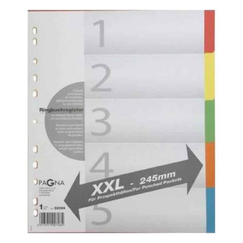 Pagna XXL 245x300mm 5 Tabs Manila Colored Divider