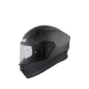 Smk GL200 Full Face Yes Isi Ceritifed Black Plastic Stellar Unicolour S (55 cm) Men/Women Full Face Helmet