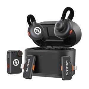 Hollyland 70dB 2.4GHz USB Wireless Lavalier Microphone with Lightning RX & Type-C RX Camera, LARK M2S