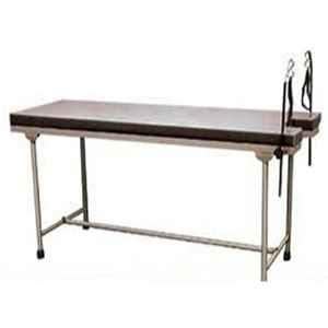 Vaishnavi Healthcare 180x60x46cm Plain Gynaec Examination Table with Mattress