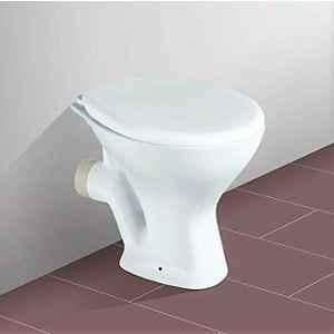 InArt Western Floor Mounted One Piece Water Closet European Ceramic Western Toilet Commode S-Trap Oval Golden