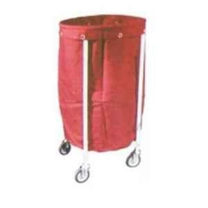 Diya CRC Solid Linen Trolley with Canvas Bag