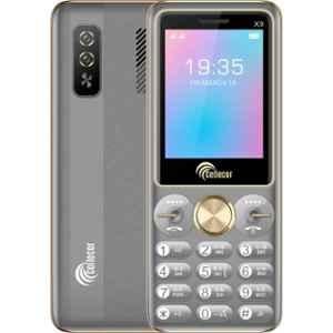 Cellecor X9 2.4 inch 2750mAh 4G VoLTE Grey Dual Sim Feature Phone