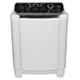 Lloyd Xload 7.5kg Black & White Semi Automatic Top Load Washing Machine, LWMS75KK1