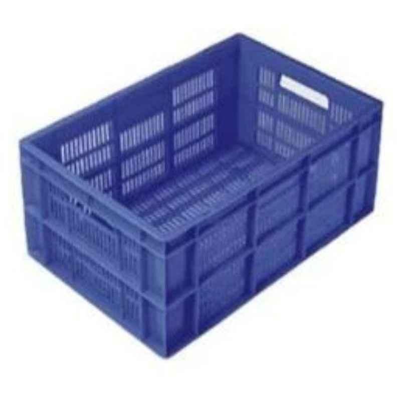 Aristo 600x400x375mm 75L Blue Plastic Crate, 64375 CH
