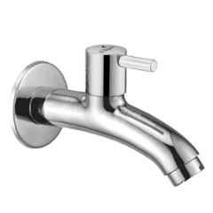 Cliquin Desire Florentine Bass Chrome Silver Wall Mounted Long Body Tap for Bathroom & Kitchen
