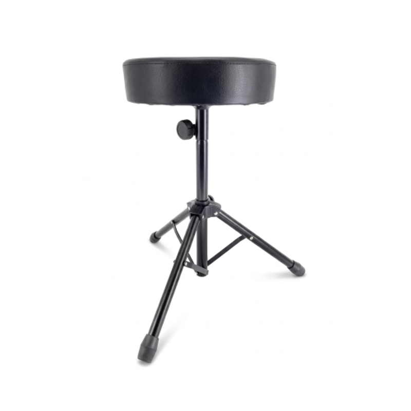 Techno Iron, Sponge & PU Leather Black Drum Stool, RJ-DRST-91
