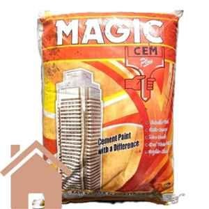 Magic Paints Cem Plus 25kg Bright Pink Matte Finish Decorative Waterproof Cement Paint