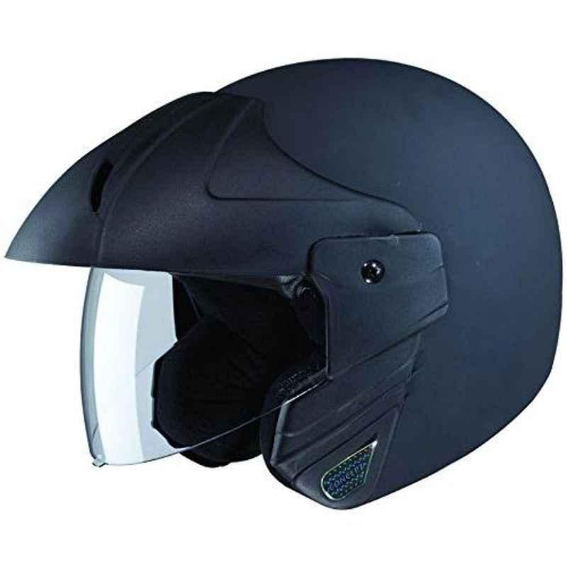 Studds Ninja Concept Extra Large Size Matt Black ECO Open Face Helmet
