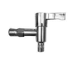 Senkiddpro Stainless Steel Chrome Finish Wall Mounted Delta Push Washing Machine Tap
