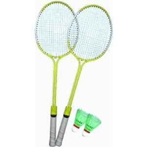 STYRKR Multicolour Badminton Racquet Kit with Shuttle 2- Badminton KIT-336