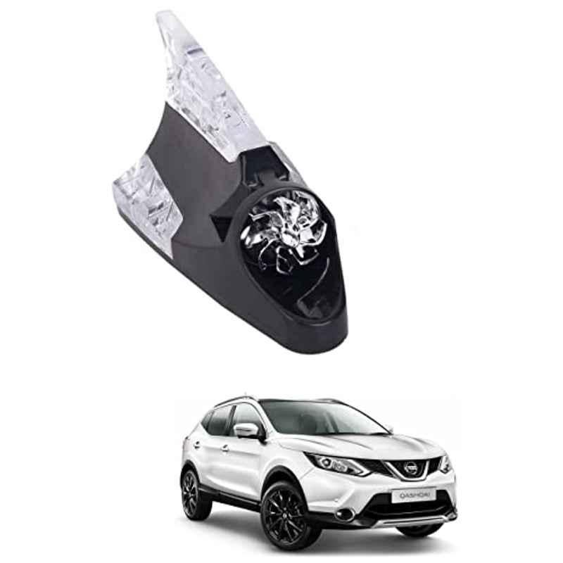 Kozdiko Black Auto Wind Power LED Light Shark Fin Car Antenna for Nissan Qashqai