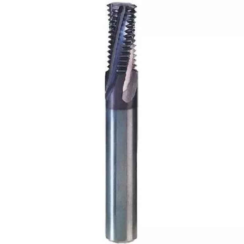 YG-1 10mm Solid Carbide TiN Coated Thread Mill without Coolant Hole, L1411540, Overall Length: 83 mm