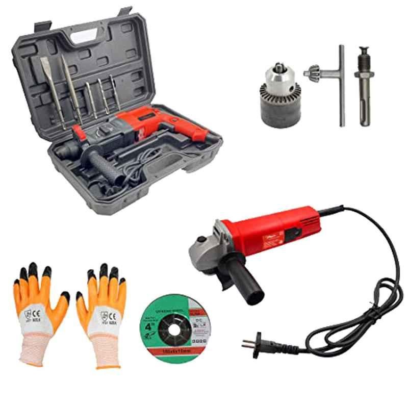 Hammer drill 2025 machine kit price