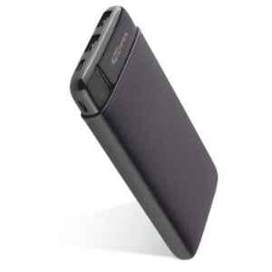 Portronics Power Pro 10K 10000mAh Black Lithium Polymer Power Bank with Dual Output, POR 1109