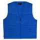 Superb Uniforms Cotton Royal Blue Safety Vest Jacket, SUW/Ry/VJ-01, Size: S